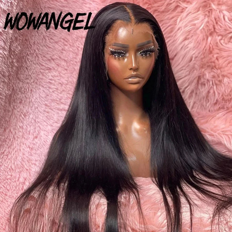 HD Lace Front Wig Pre Plucked Straight Wigs 13x6 Human Hair Wig