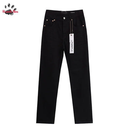 Black Jeans Pants Men Street Vintage Casual Best Quality Hip Hop Trousers