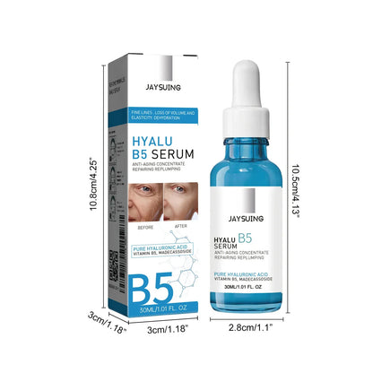 Hyaluronic Facial Serum Moisturizing Smooth Wrinkles Shrink Pores Face Lift Tightening Fade Fine Lines Nourishing Face Care New