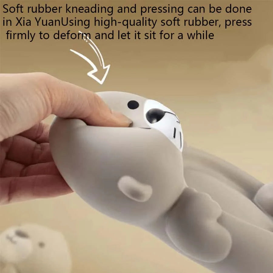 1pc children's floating animal otter sealed floating water play toy