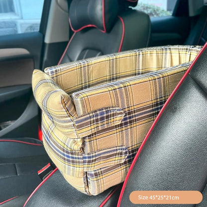 Car Pet Bed Cathouse Doghouse Central Control Nest Small Size Dogs Car Dog Safety Car Seat Cat Sitting Car Mats