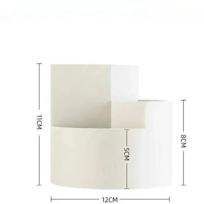 360° Rotating Makeup Brush Holder Cosmet Storag Box Makeup Organiser Lipsticks Make Up Container Vanity Organizer Box