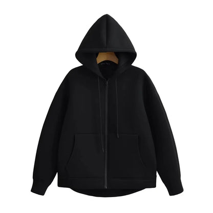 Zipper Hoodie High Street Unisex style
