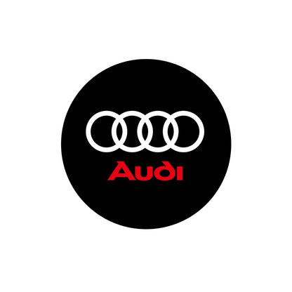 2Pcs Car Door Welcome Light Led HD Projector Lamp Courtesy Lights for Audi SLine S3 S4 S7 S6 A5 A3 A4 RS A6L A7 A4L Q5 Q7 A8L Q3