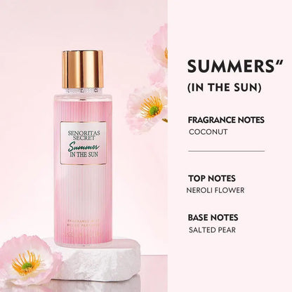 250ML Vanilla Perfume Flower Fruit Fragrance Mist Woman Date Scent Long-Lasting Good Girl Parfume Body Spray Car Air Freshener