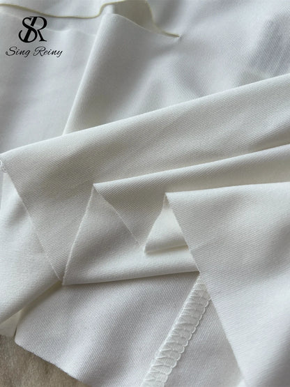 Slim Dress Lace Up Cross Bandage Design Backless Hollow Out Mini Dress