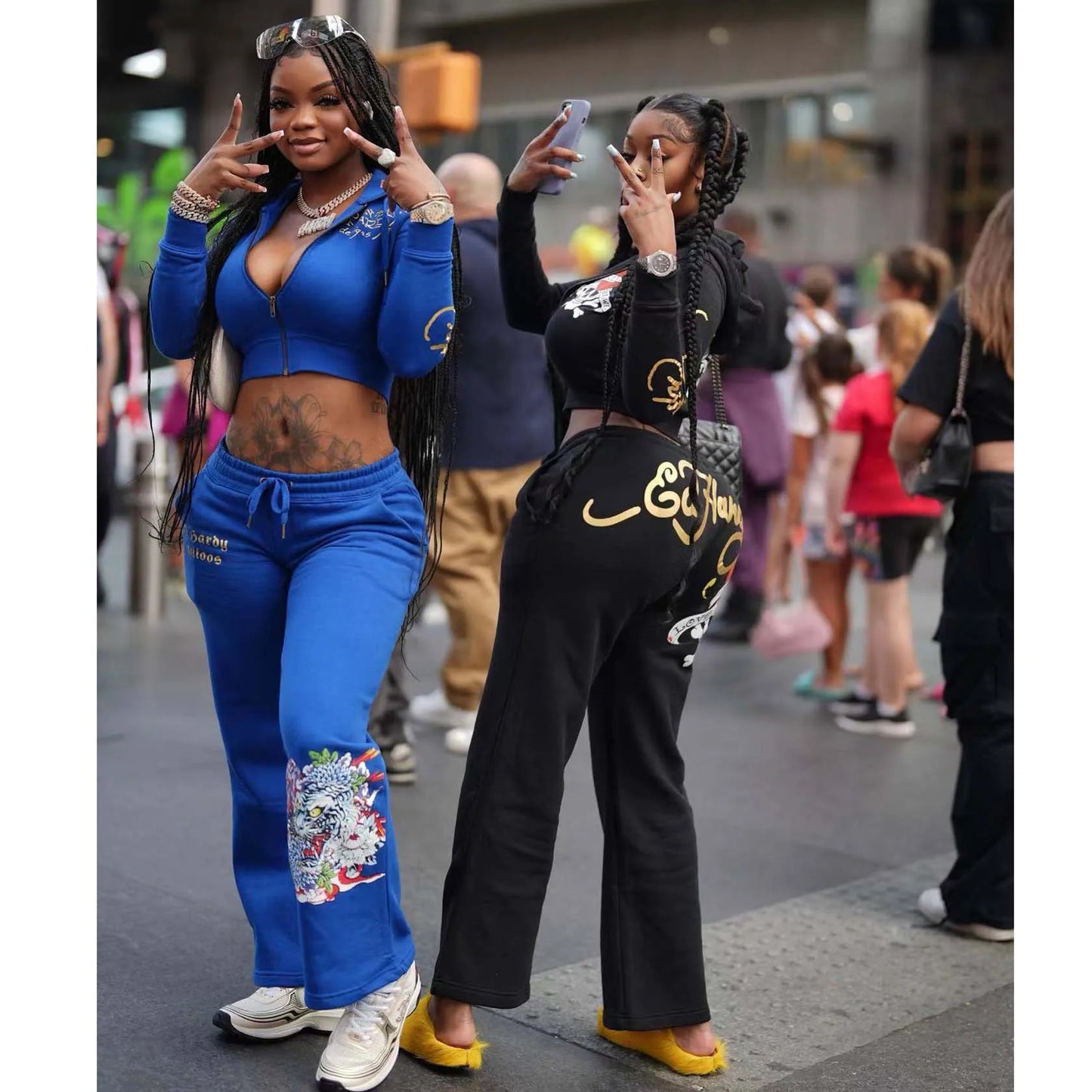 Hoodie Tops Jackets 2 Piece Pant Set Sexy Outfits Women Winter Fall Designer Clothes Bodycon Elegant 2 Piece Pant Sets