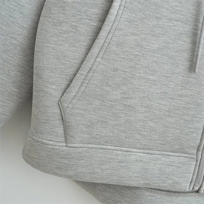 Zipper Hoodie High Street Unisex style