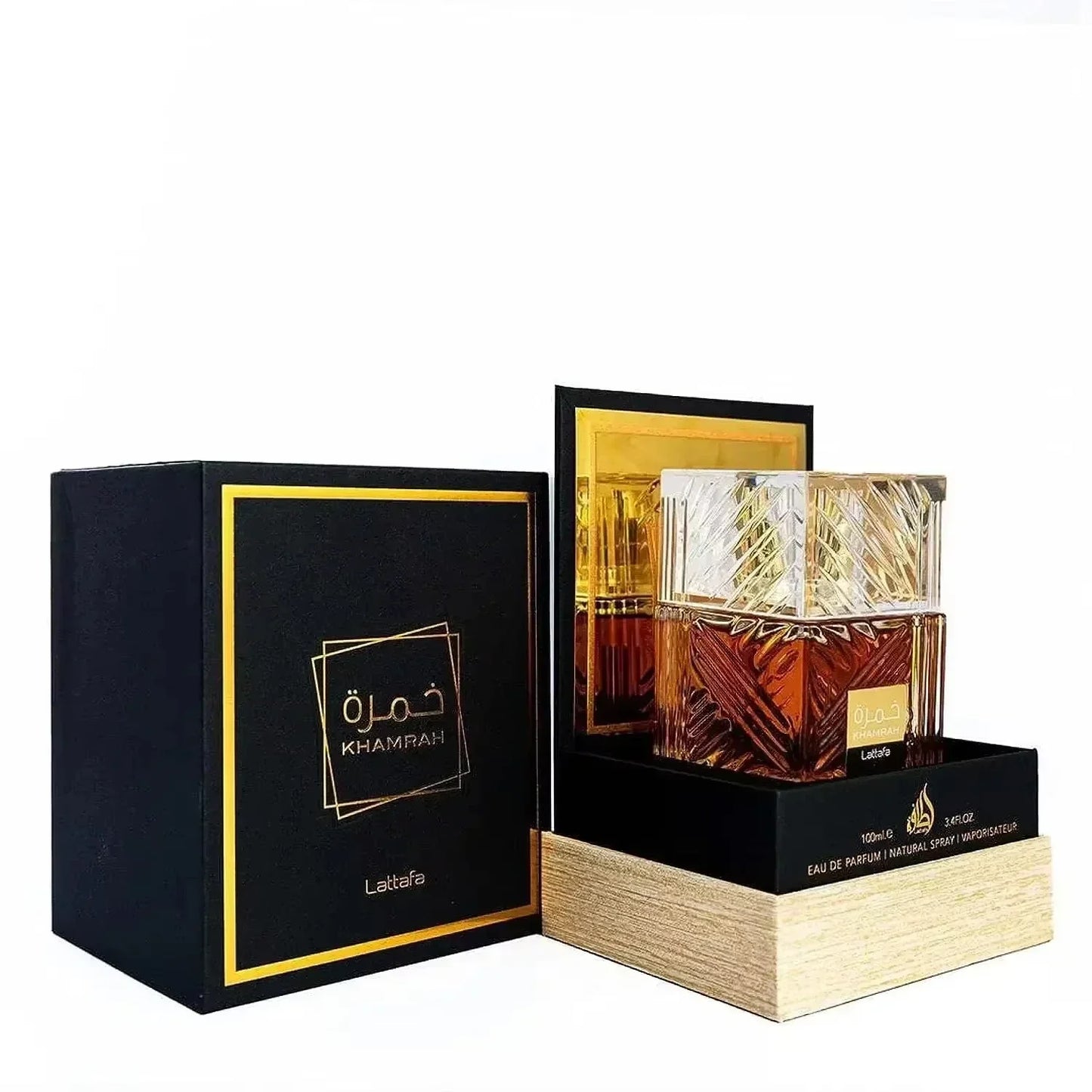100ml Original Khamrah Qahwa 3.4 Oz Eau De Toilette for Men and Women Perfume Middle East Arab Dubai Perfume