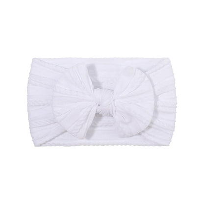 Big Flower Nylon Girl Hairband Elastic Soft Baby Headband For Children Turban Headwear For Newborn Baby Kids Hair Accessories