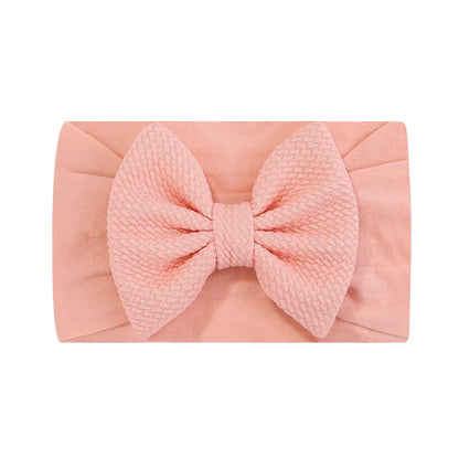 Baby Headband Nylon Infants Toddlers Elastic Hair Band for Newborn Girl Princess Bowknot Kids Hair Accessories Kids Headwear