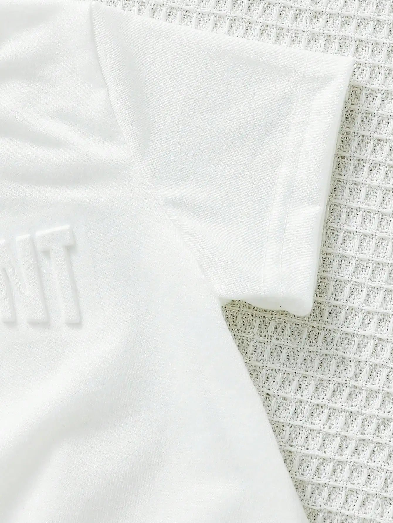 Set Summer Boys Short sleeved Children's White T-shirt New Loose Top Clothes Baby Clothes Casual Shorts Children's Clothing