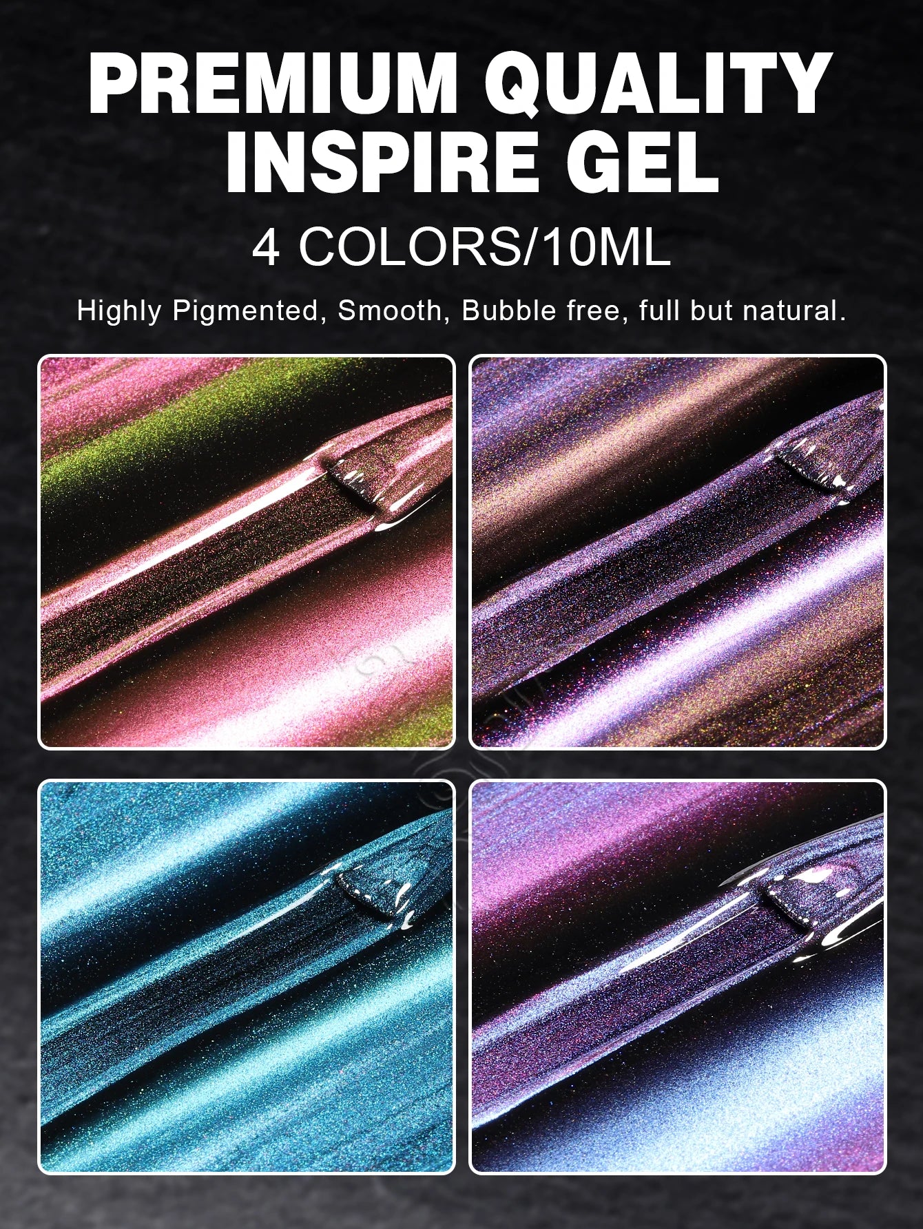 YOKEFELLOW 2025 New Dreamland Cat Eye Gel Nail Polish 10ml Dual Gloss Dreamland Color Soak Off Cat Magnetic UV Gel Varnish DIY