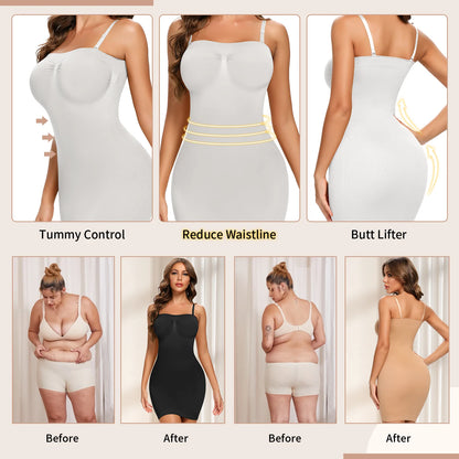 Women Seamless Tanks Top Dress Slimming Underwear Corsets