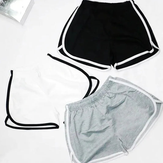 Elastic Shorts for Women, Loose Fitting, Quick Drying, Summer Thin Running, Fitness, Leisure, and Anti External Wear