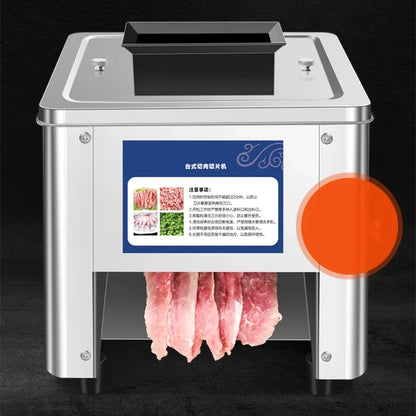 2.5/3.5/5/7/10/15/21MM Electric Meat Slicer Commercial Household Grinder Automatic Fish Cutter Fillet Shredded 150KG/H  850W