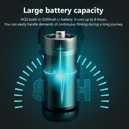 HQ3 3-Axis Gimbal Stabilizer for Smartphone Handheld Phone Video Record, Android iPhone Tiktok Vlog Cellphone Stabilizer