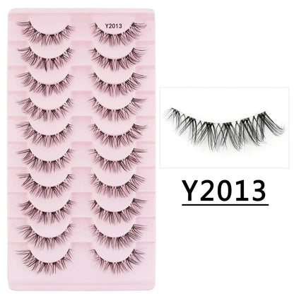 3/10 Pairs 3D Mink Eyelash Natural False Eyelashes Makeup Fake Eye Lashes Faux Cilios Make Up Beauty Tools Wholesale Lashes Cils