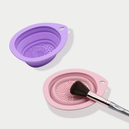 Silicone Brush Cleaner Cosmetic Make Up Washing Brushes Gel Cleaning Mat Foundation Makeup Cleaners Pad Scrubbe Board