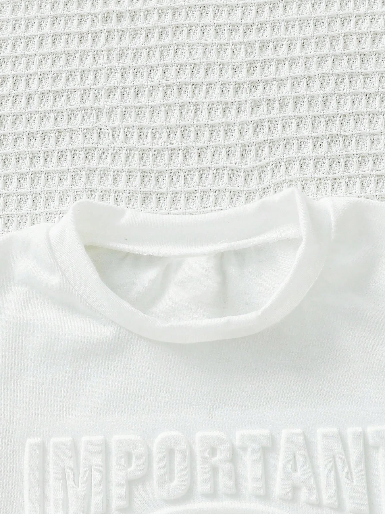 Set Summer Boys Short sleeved Children's White T-shirt New Loose Top Clothes Baby Clothes Casual Shorts Children's Clothing