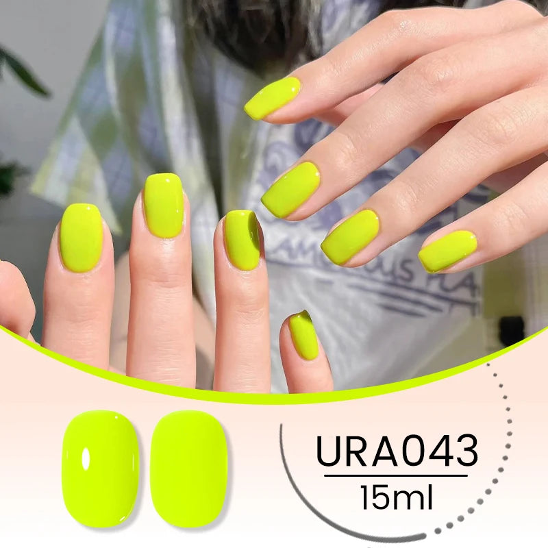 UR SUGAR 15ml Winter Brown Bright Color Gel Gel Varnishes All For Nails Soak Off UV LED Semi Permanent Nail Art Long Lasting Gel