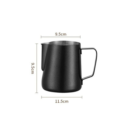 350/600ML Coffee Milk Frothing Pitcher Jug 304 Stainless Steel Precise Scale High Quality Latte