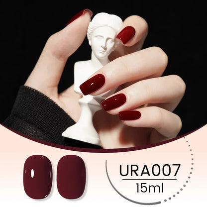 UR SUGAR 15ml Winter Brown Bright Color Gel Gel Varnishes All For Nails Soak Off UV LED Semi Permanent Nail Art Long Lasting Gel