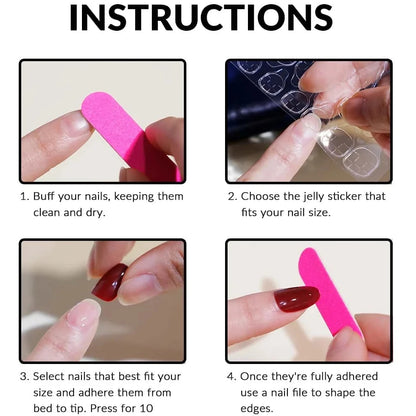 Elevate Your Style With 24pcs Long Coffin White Flame Full Cover Fake Nail Set - Medium Ballerina  Rose Flame Press On Nails Des