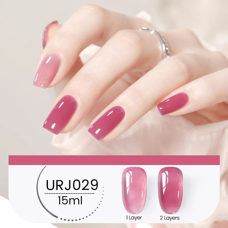 UR SUGAR 15ml Winter Brown Bright Color Gel Gel Varnishes All For Nails Soak Off UV LED Semi Permanent Nail Art Long Lasting Gel