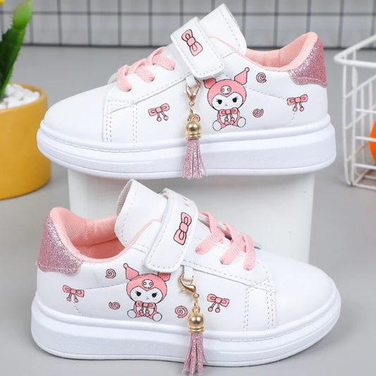 Sanrio Girls's Fashion Sneakers Kid's Anti-skid Casual Shoes Cartoon