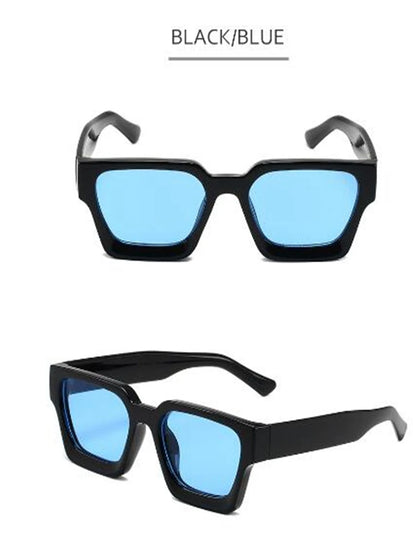 White glasses, women's and men's sunglasses, summer sunshade, windproof, and color changing glasses