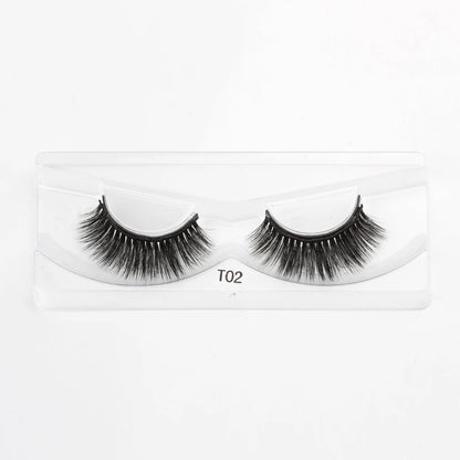 New 1/3Pairs Magnetic Eyelashes False Lashes Repeated Use Eyelashes Waterproof Liquid Eyeliner With Tweezer Make Up Sets Hotting