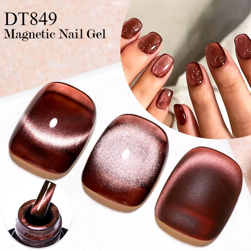 Cat Eye Gel Polish With Nail Magnet Tools Flexible Iron Wire For Creating Heart Shapes On Nails Nail Art nail supplies iman