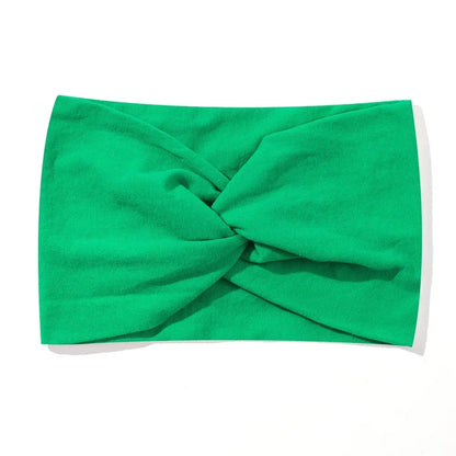 1Pc Soft Nylon Headscarf Astique Suitable for Newborn Baby Girl Flower Headband Elastic Hairband Turban Toddler Hair Accessories