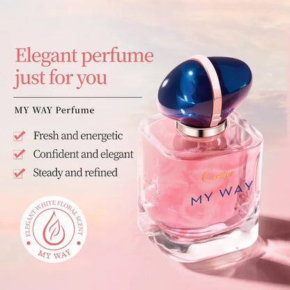 50ml (1.7oz) Original Brand Perfume My Way Flying Sand Long Lasting Light Fragrance Wood Perfume For Women