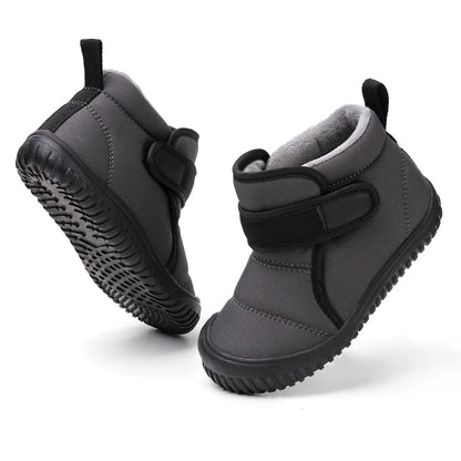 Kids Snow Boots Girls Ankle Winter Baby's Boots Warm Plush Boys Fur Shoes Children Platform Boots Size 20-28