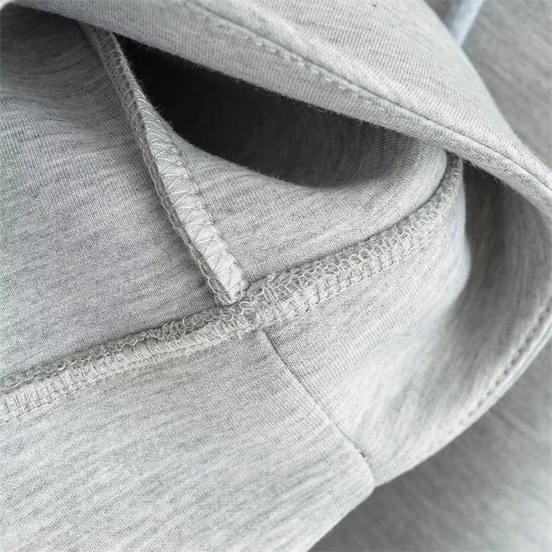 Zipper Hoodie High Street Unisex style