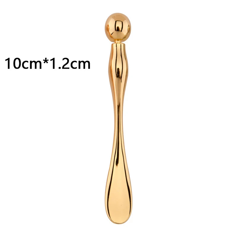 Metal Face Massage Stick Anti Wrinkle Eye Cream Applicator Mask Mixing Spatulas Scoop Eyes Massage Beauty Bar Facial Care Tool