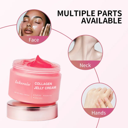 Medicube Collagen Jelly Cream Enhances Skin Barrier Moisture 24-hour Facial Shine