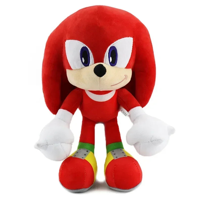 HOT 30cm Sonic peluches toy  cartoon hedgehog Amy Rose knuckle tail soft stuffed doll child birthday Sonic lovely  toys