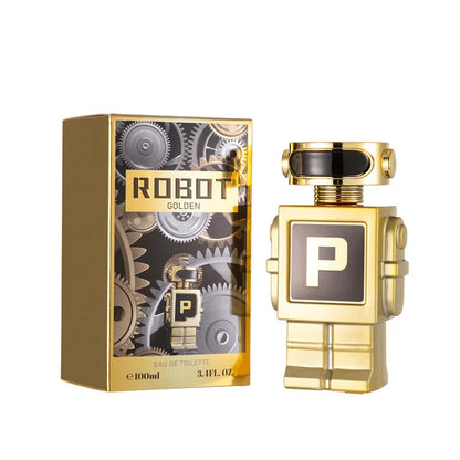 50/100ml Robot Men's Perfume Lasting Fragrance Light Fragrance Fresh Wood Tone Deodorant Enhance Male Charm Dragon Ocean Scent