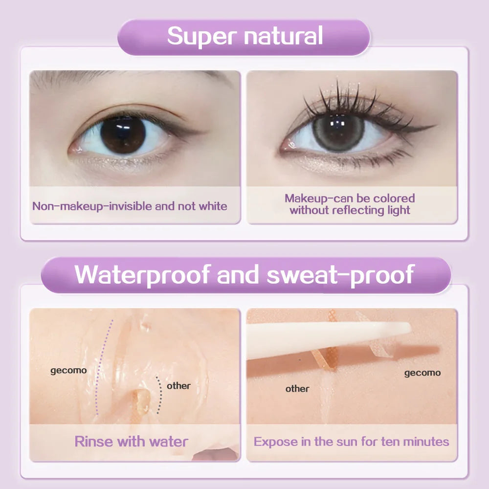 240 PCS Double Eyelid Stickers Natural Invisible And Long-lasting Shaping Big Eye Beauty Tapes For Single  Eyelid Person