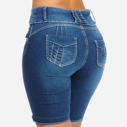 Fashion Women Denim Shorts Pants Summer Skinny Slim Fit
