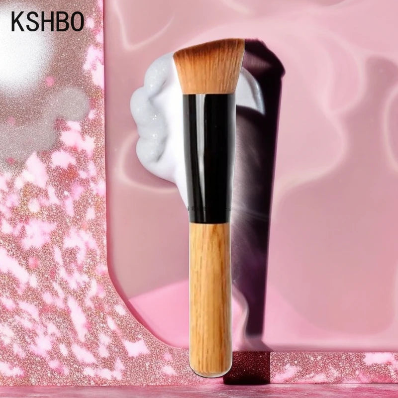KSHBO New 2025 Makeup Brushes Powder Concealer Blush Liquid Foundation Face Make Up Brush Tools Professional Beauty Cosmetics
