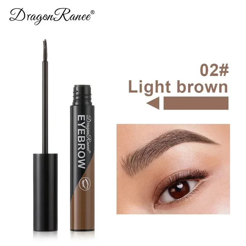 Dyeing Eye Brow Tattoo Tint Peel Off Eyebrow Eyeliner Freckles Dye Cream Waterproof Eyebrow Enhancer Gel Make Up Cosmetic Tool