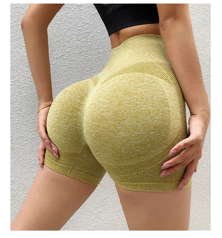 Women Yoga Shorts High Waist Workout Shorts
