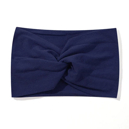 1Pc Soft Nylon Headscarf Astique Suitable for Newborn Baby Girl Flower Headband Elastic Hairband Turban Toddler Hair Accessories