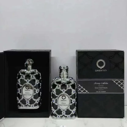 Royal Amber Rouge Oud Saffron 80ML Men Women Eau De Parfum  Neutral Rose Spray Perfume Fragrance