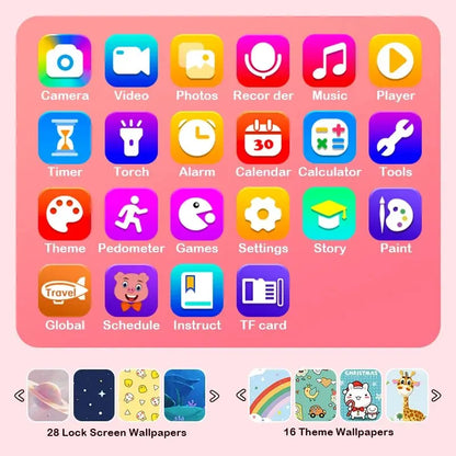 Kids Smart Phone Camera Toys Touchscreen Learning Toy for 3-8 Year