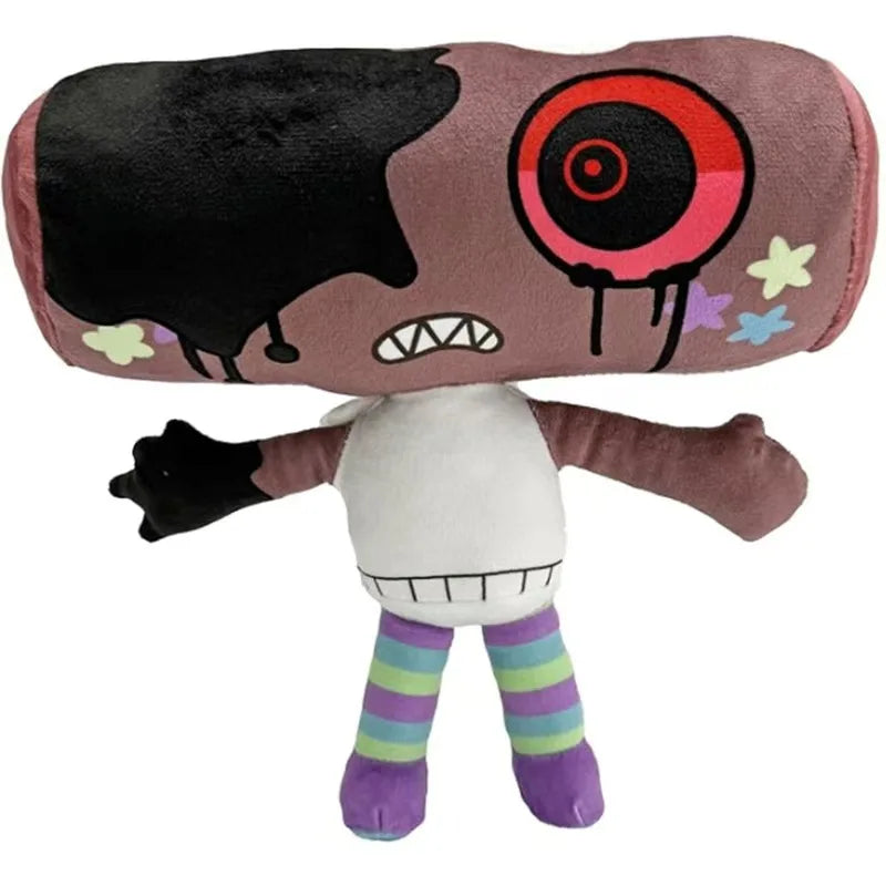 Dandy's World Plush Horror Game Dandy World Scrap Soft Stuffed Plush Toy Cute Boxten Poppys Plushie Pillow Dolls For Kids Gifts